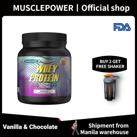 MUSCLEPOWER WHEY PROTEIN Gold Standard 100% Whey Protein Powder 1lb~5lb| Muscle Builder | Lean ...