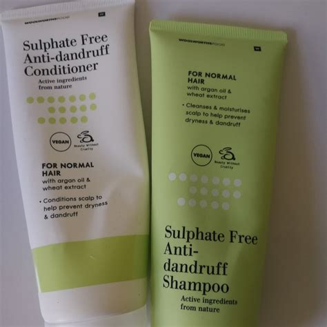 Woolworths Sulphate Free Anti Dandruff Shampoo And Conditioner Reviews