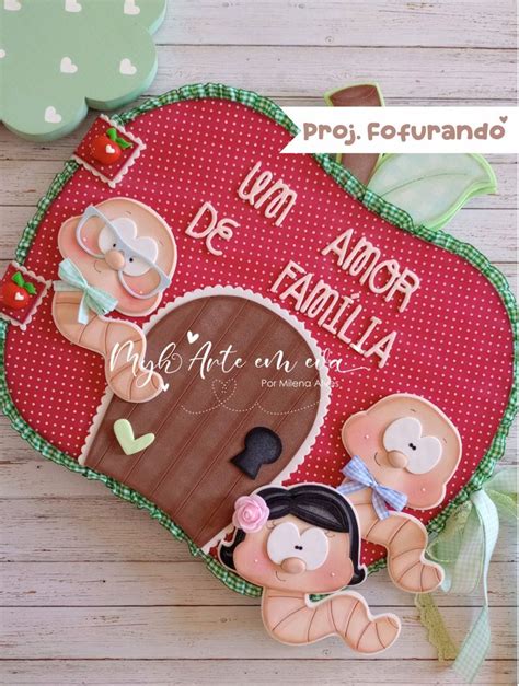 Myh Arte em eva 4º Projeto Fofurando Um Amor de família livro