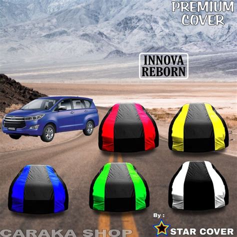 Jual Body Cover INNOVA REBORN Sarung Strip WARNA Penutup Pelindung Bodi