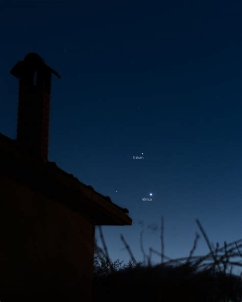 Photos Of Venus Saturn Conjunction January 2023