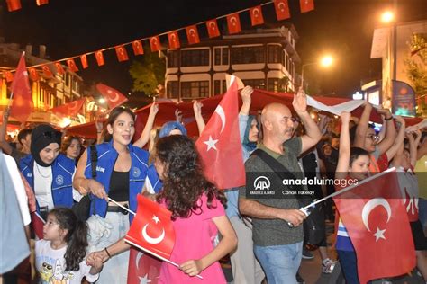 B Y K Zafer In Y L Co Kuyla Kutlan Yor Anadolu Ajans