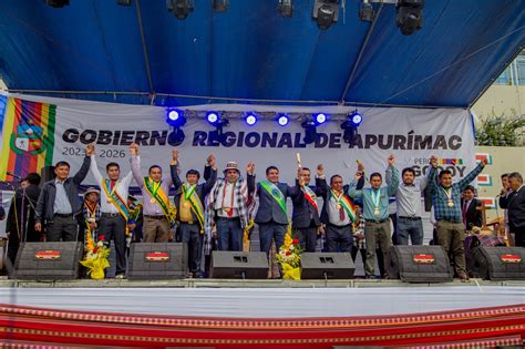 Percy Godoy Medina Juramentó Como Nuevo Gobernador Regional Acompañado