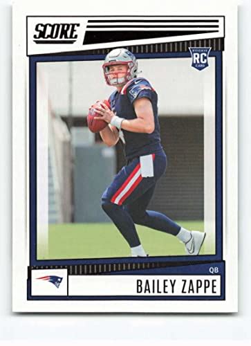 Bailey Zappe Rookie Card A Closer Look Nicole Nelson Official