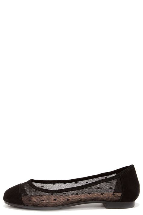 Cute Black Flats - Lace Flats - Ballet Flats - $49.00 - Lulus