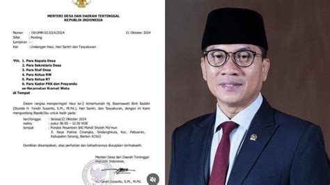 Baru Hari Jadi Menteri Desa Yandri Susanto Dikritik Mahfud Md Dan