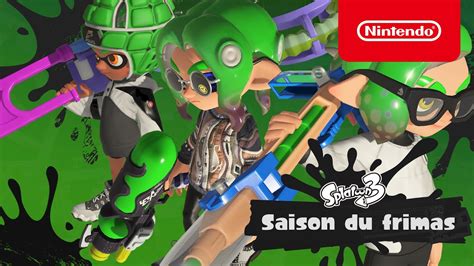 La Saison Du Frimas Arrive Dans Splatoon Nintendo Switch