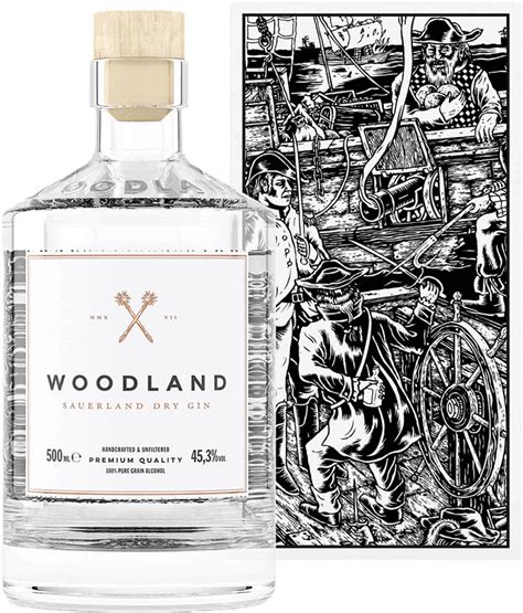 Woodland Dry Gin IMMH Edition Order Online Honest Rare