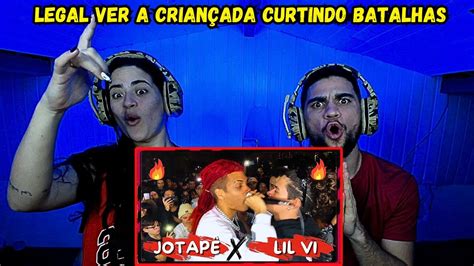 REACT DREADS PEGANDO FOGO JOTAPÊ x LIL VI 1ª FASE TRAP 53º