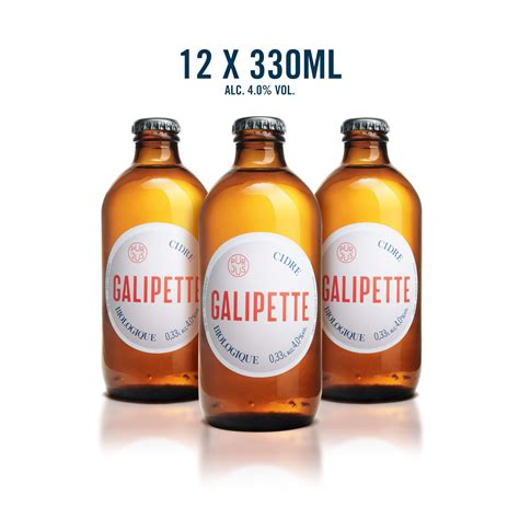 Cidre Bio Galipette 12x033l 40 Vol Galipette Wein