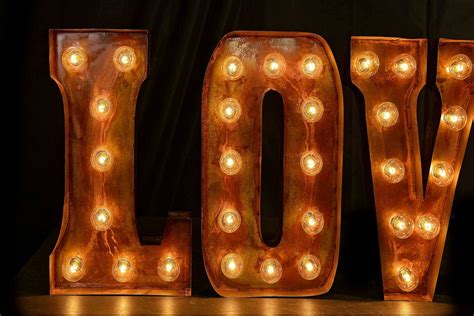 Love Marquee Package Marquee Light Carnival Letter Wedding Etsy