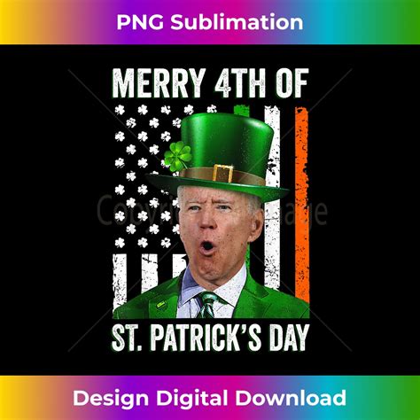 Funny Merry Th Of St Patrick S Day Joe Biden Leprechaun Hat Inspire