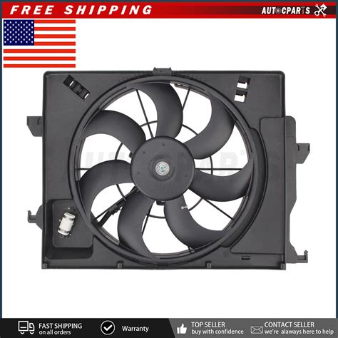 Hy Radiator Cooling Fan Assembly For Hyundai Accent