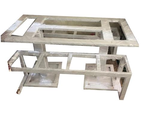 Rectangular Stainless Steel Table Frame Size 4x2 Feet At Rs 18000 In