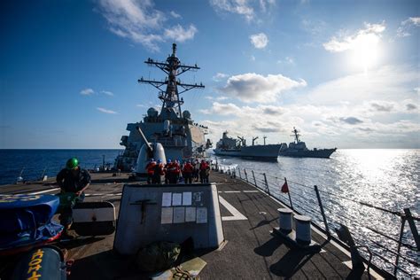 Dvids Images Uss Laboon Ddg Conducts A Replenishment At Sea