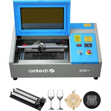 21 Mo Finance OMTech 40W CO2 Laser Engraver With Rotary Axis 8 X12