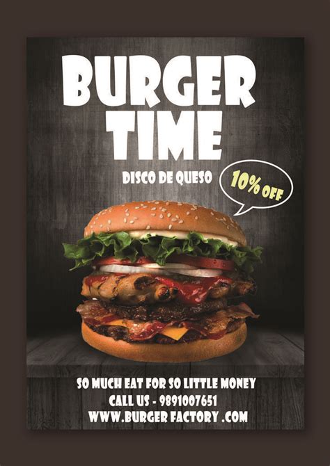 Design Fast Food Poster In Photoshop Very Easy Simple Web Banner