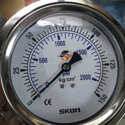 Jual Pressure Gauge Skon Model Payung Kg Drat Uk Inch