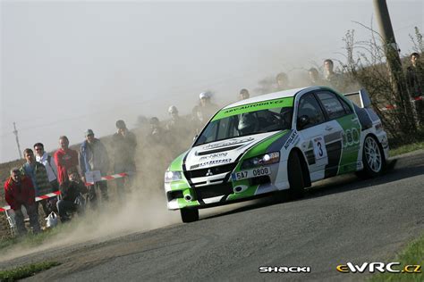 Šikl Martin Pecina Martin Mitsubishi Lancer Evo IX Rallye Střela