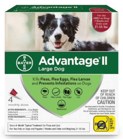 Advantage Ii For Large Dogs 4 Pack Wilco Farm Stores