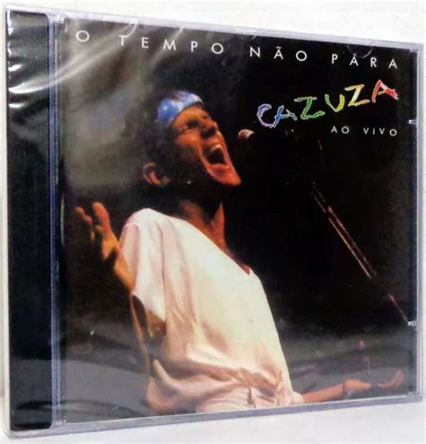 Cd Cazuza O Tempo N O Para Cazuza Ao Vivo Mercadolivre