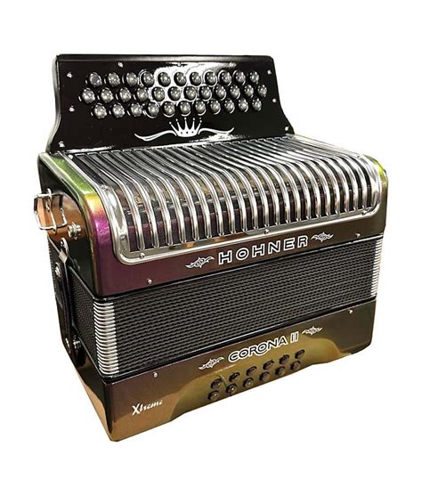 Hohner Corona Ii Limited Edition Xtreme Gcf Accordion Red Reverb