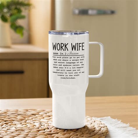 Work Wife Gifts Work Wife Jokes Best Work Wife Ever Mug Work Friend ...