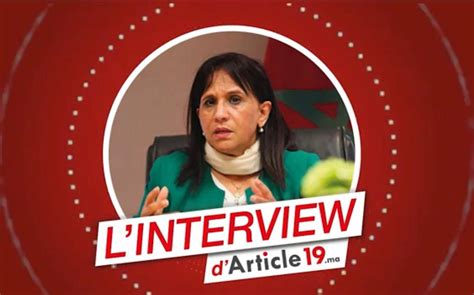 Podcast Article19 Interview Avec Mme Amina Bouayach En Marge Du FMDH