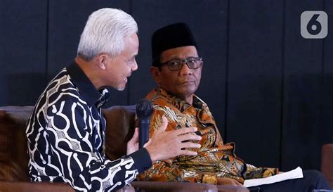 Ganjar Pranowo Dan Mahfud Md Paparkan Visi Misi Di Dialog Terbuka