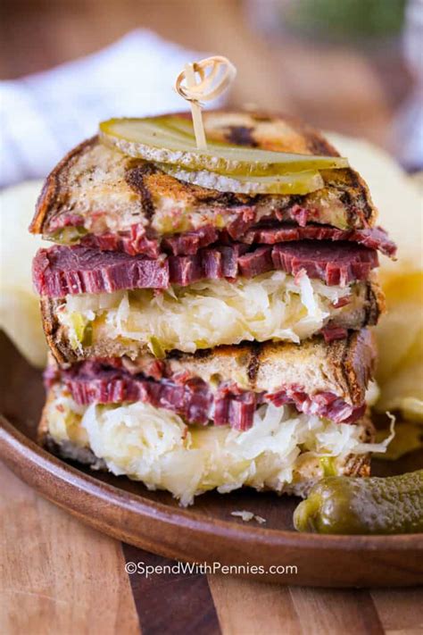 Reuben Sandwich Spend With Pennies