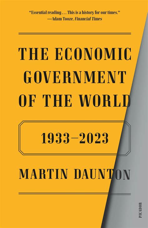 The Economic Government Of The World