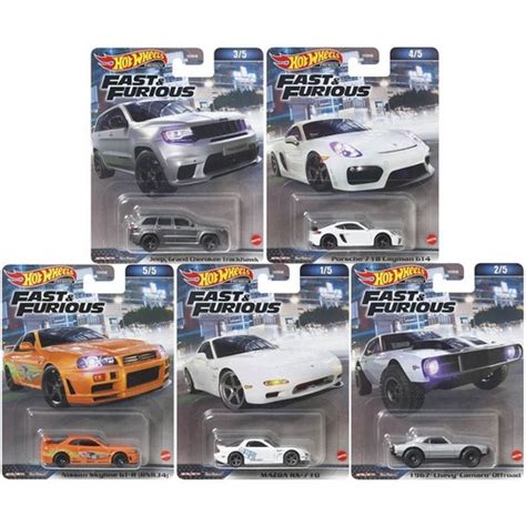 Hot Wheels Premium Velozes E Furiosos Set C Hnw Shopee Brasil