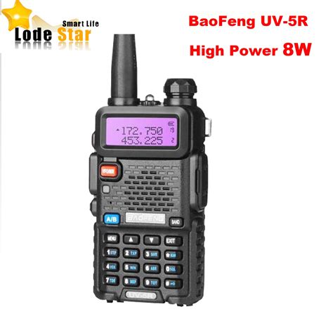 New Baofeng Uv 5r 8w Portable Two Way Radio Upgrade Uv 5r Dual Band 128ch Pofung Walkie Talkie