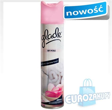 Glade Odświeżacz W Aerozolu Soft Petals 300ml Opinie I Atrakcyjne