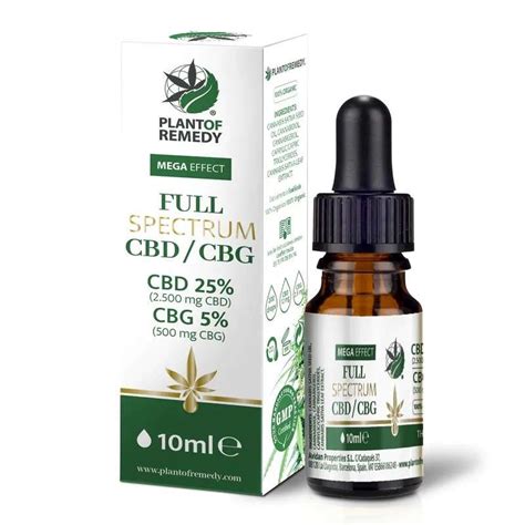 Aceite De C Amo Cbd Cbg Ml Plant Of Remedy