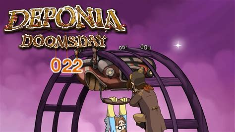 DEPONIA DOOMSDAY 022 Abhängen auf der Achterbahn Lets Play