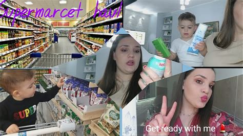 Mega Supermarket Haul🛒 200 €💸 Blerje🤔 Get Ready With Me Jonida