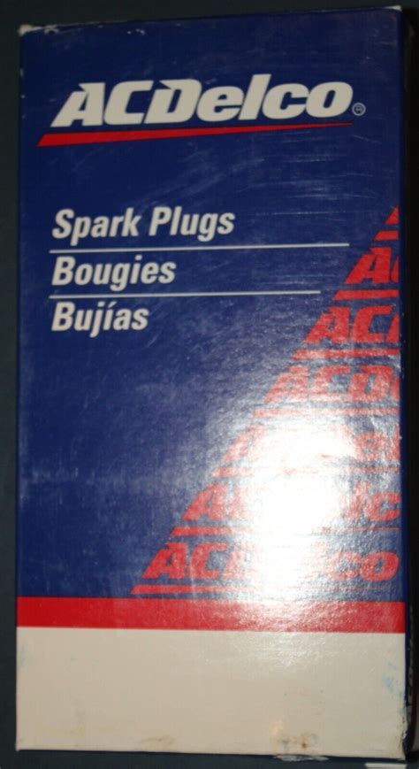 Genuine Gm Ac Delco Spark Plugs Set Of Cr Ts Ebay