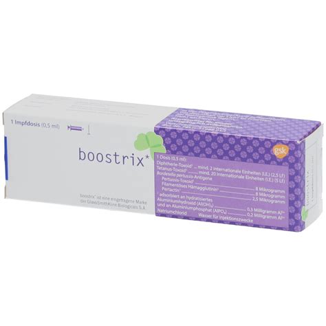 BOOSTRIX Inj Susp I E Fertigspritze 1x0 5 Ml Mit Dem E Rezept Kaufen