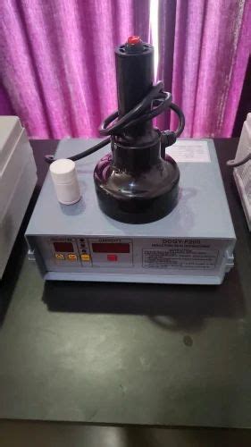 Semi Automatic Manual Induction Wad Sealing Machine Capacity 20 80mm