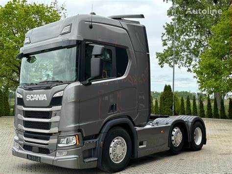 Scania R X Euro Ci Gnik Siod Owy Z Hydraulik Na Sprzeda Polska