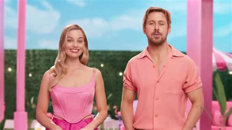 Margot Robbie Y Ryan Gosling En M Xico Visitar N La Cdmx Por Estreno