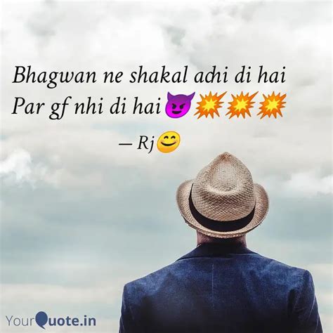 Bhagwan ne shakal achi di... | Quotes & Writings by Rakshathjain Jain ...