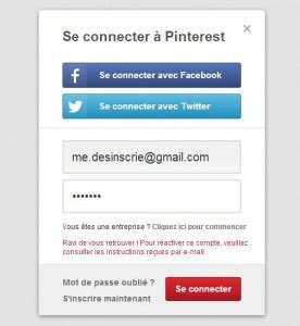 Supprimer Un Compte Pinterest