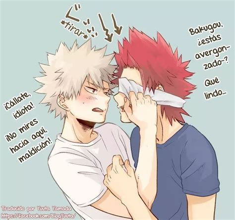 My Hero Academia Kirishima X Bakugo