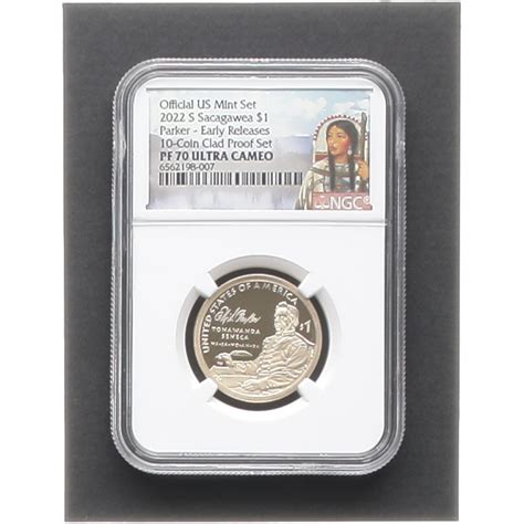 S Sacagawea Dollar Coin Parker First Releases Ngc Pf