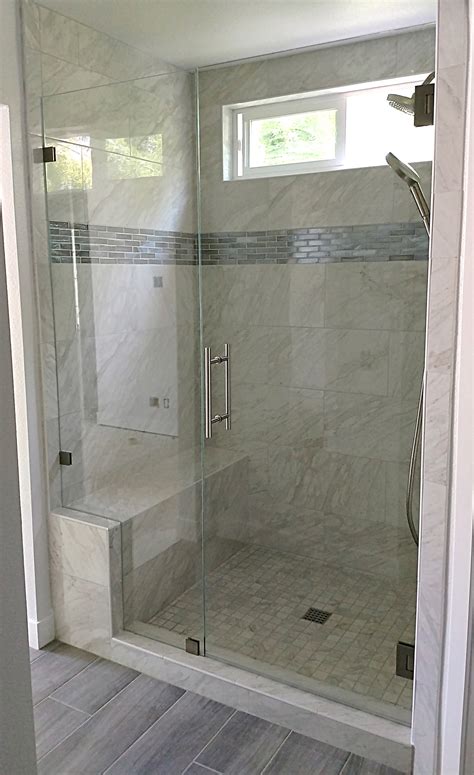 Inline Shower Door Gallery Blizzard Frameless