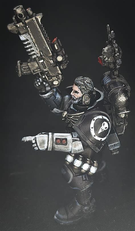 Painted My 3rd 3d Printed Proxy Rg Captain Rravenguard40k