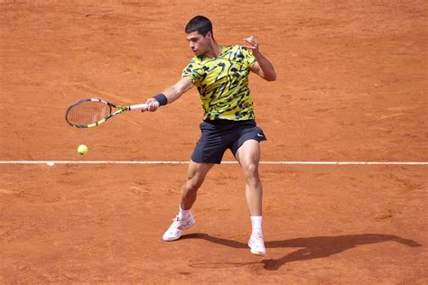 Tennis ATP Rome Alcaraz Tsitsipas Et Medvedev Beau Programme