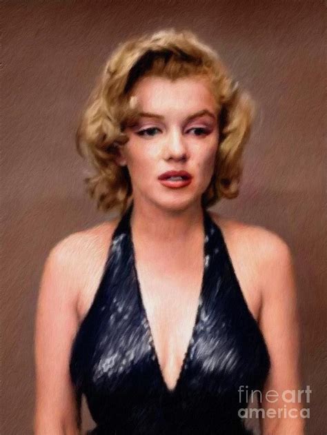 Marilyn Monroe Actress And Model Painting By Esoterica Art Agency